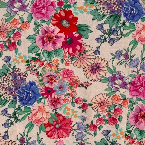 NWT Favorite Daughter The Barely Holding It Together Floral Minidress Size 8 - Picture 11 of 16